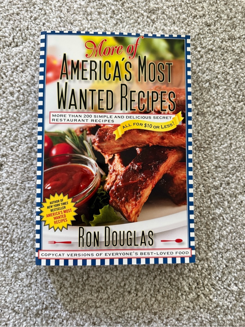 America's Most Wanted Recipes, New and Never Used